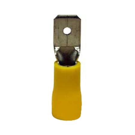 Aftermarket Male Disconnects, Insulated, Wire Size 1210, Tab Size 250, 10 Pk A-R20-AI
